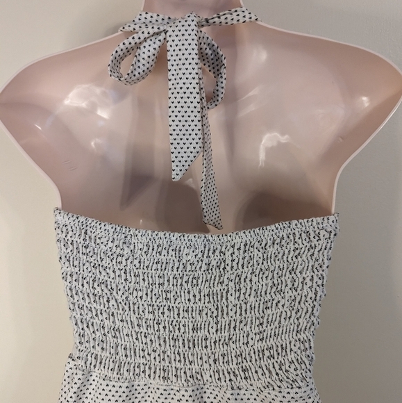 BETSEY JOHNSON retro dress white black small - Picture 5 of 13